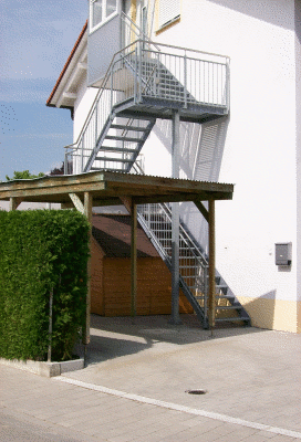 Treppe: BAVEG Auen-Wangentreppe